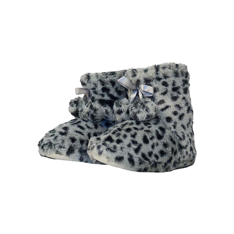 Kid's home slippers 28-35 leopard